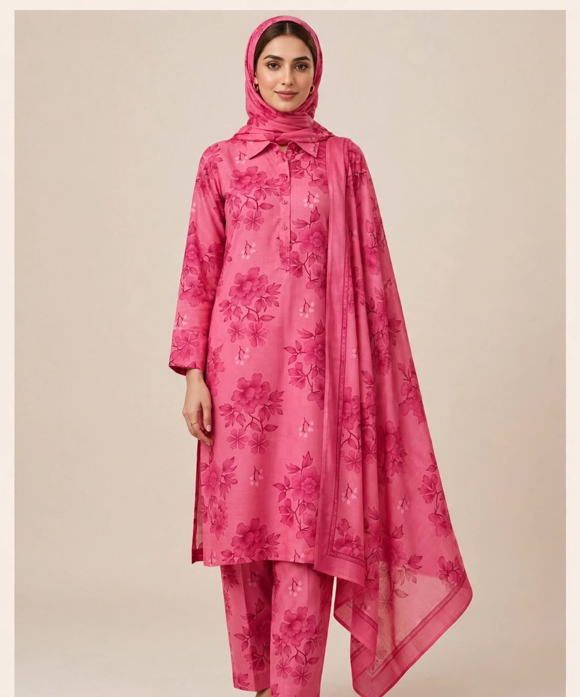 Blossom - Lawn Suit, premium lawn, 3-piece unstitched