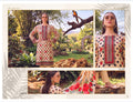 Alina three-piece unstitched embroidered lawn suit by Libas e Ahmad