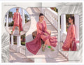Minal three-piece unstitched embroidered lawn suit by Libas e Ahmad