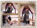 Aiza three-piece unstitched embroidered lawn suit by Libas e Ahmad