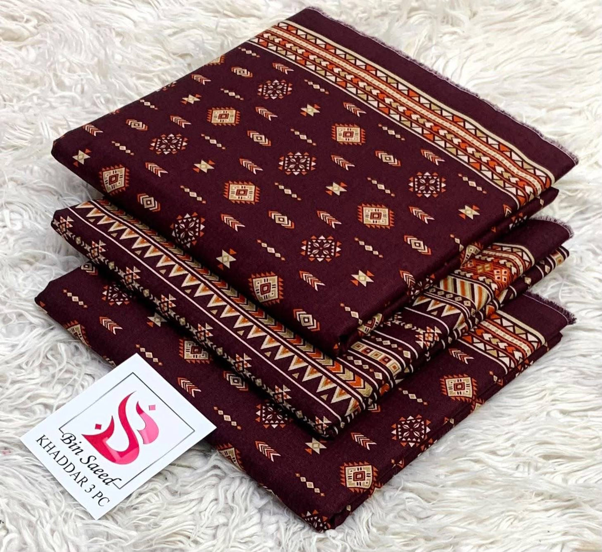 Meher three-piece unstitched lawn suit by Libas e Ahmad