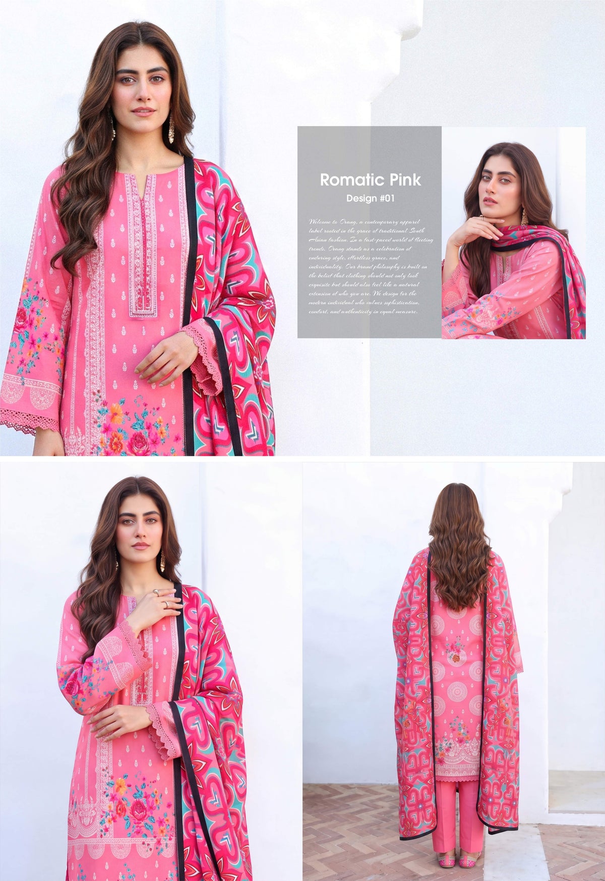Sahar three-piece unstitched khaddar suit by Libas e Ahmad