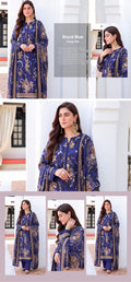Areeba three-piece unstitched khaddar suit by Libas e Ahmad