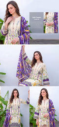 Fajar three-piece unstitched khaddar suit by Libas e Ahmad