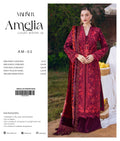 Sahar three-piece unstitched premium embroidered suit by Libas e Ahmad