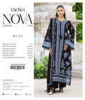 Warda three-piece unstitched premium embroidered suit by Libas e Ahmad