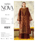 Zoya three-piece unstitched premium embroidered suit by Libas e Ahmad