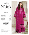Hooria three-piece unstitched premium embroidered suit by Libas e Ahmad