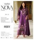 Aiza three-piece unstitched premium embroidered suit by Libas e Ahmad