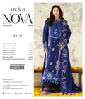 Manahil three-piece unstitched premium embroidered suit by Libas e Ahmad